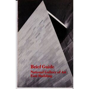 National Gallery of Art East Building Brief Guide 1980 Modernist Architecture DC